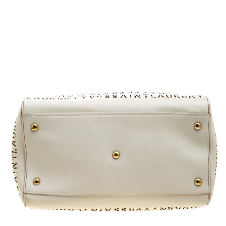 Pre Owned Saint Laurent Multicolor Leather Sac Flirty Boston Bag