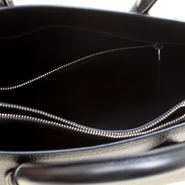 Pre Owned Saint Laurent Black Leather Small Classic Sac De Jour Top Handle Bag