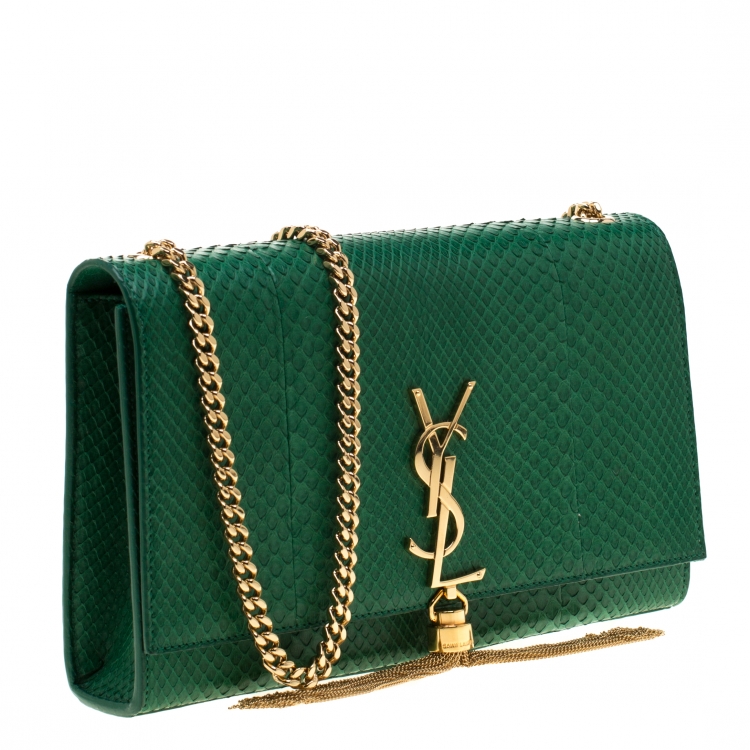 ysl green bag