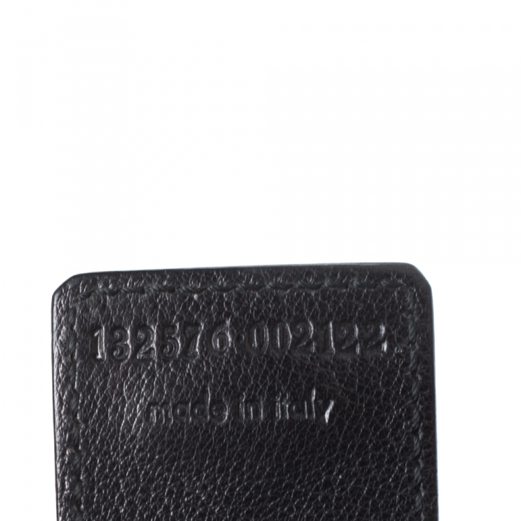 Pre Owned Saint Laurent Paris Black Studded Logo Leather Mombasa Hobo 