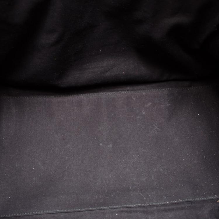 Pre Owned Yves Saint Laurent YSL Cabas Chyc Black Leather Satchel