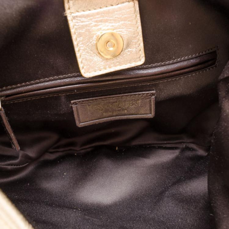 Pre Owned Yves Saint Laurent Boheme Fringe Bag