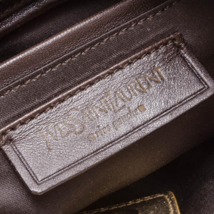 Pre Owned Yves Saint Laurent Boheme Fringe Bag