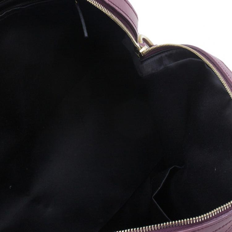 مملوكة مسبقًا Saint Laurent Paris Purple Leather Large Muse Bag