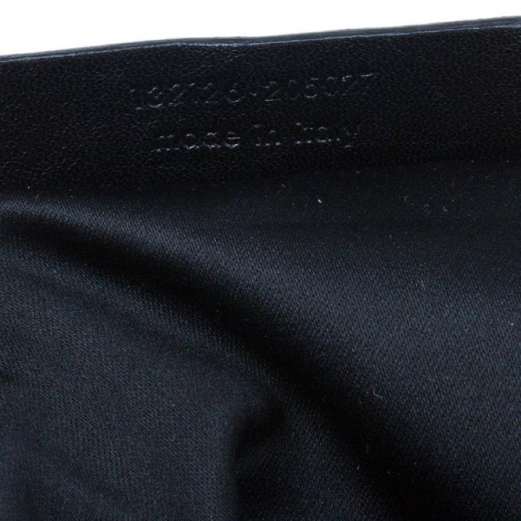 Pre Owned Saint Laurent Paris Black Leather Small Mombasa Hobo