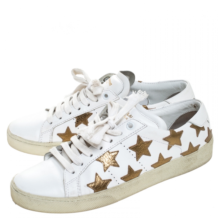 alpha gold sneakers