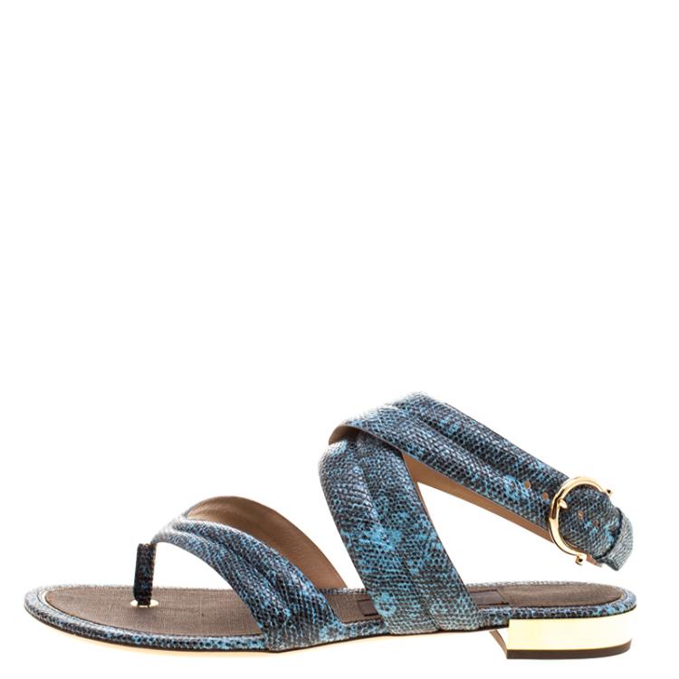 salvatore ferragamo thong sandals
