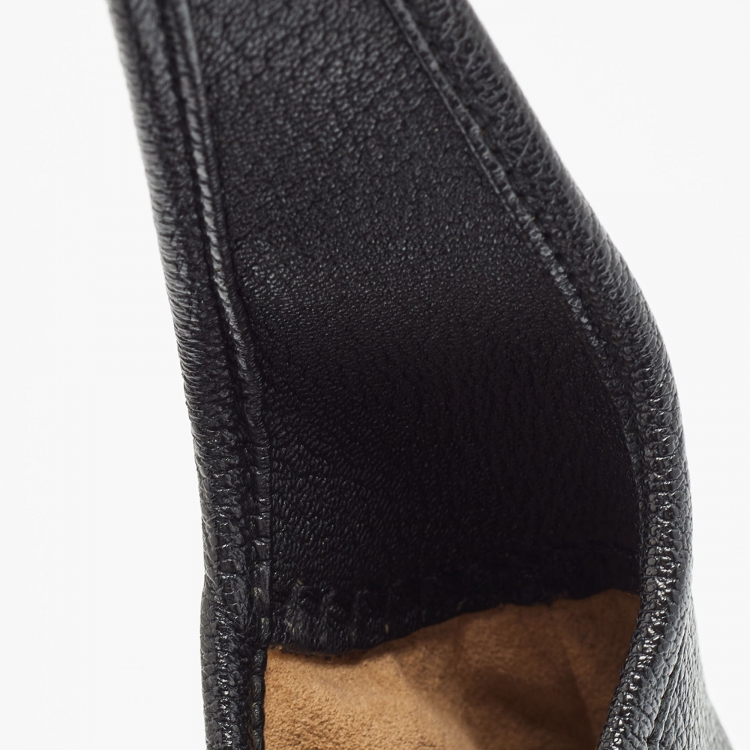 Pre Owned Salvatore Ferragamo Black Leather and Suede Hobo