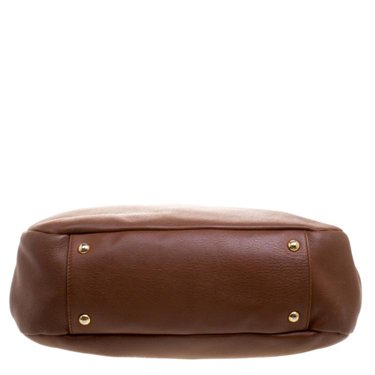 مملوكة مسبقًا Salvatore Ferragamo Brown Leather Tote