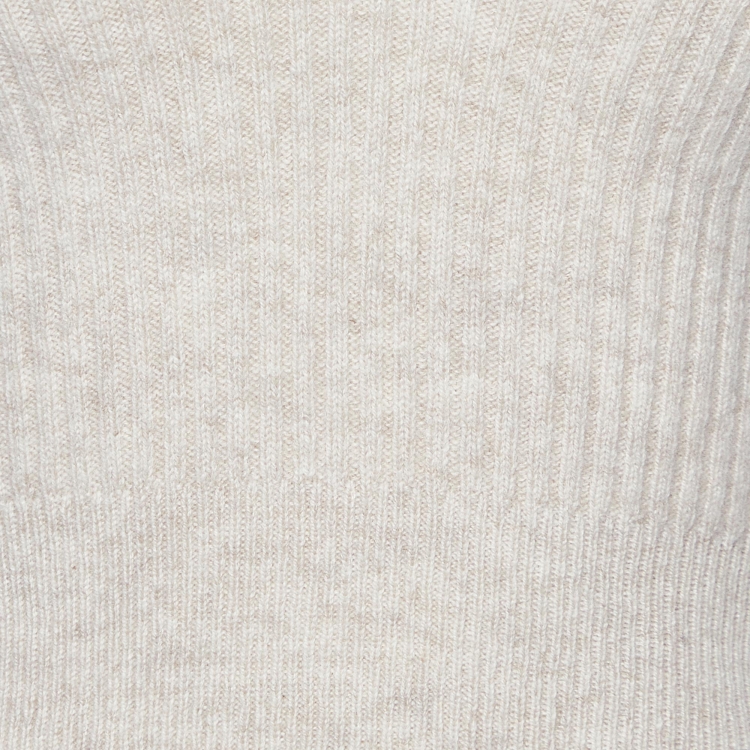 Pre Owned Sandro Beige Wool V-Neck Tank Top S
