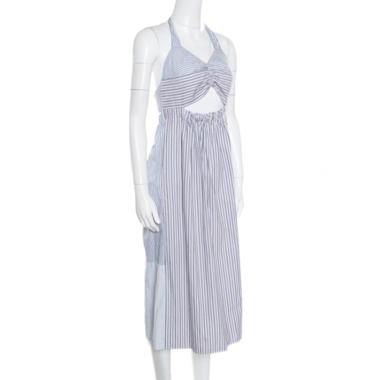 See by outlet chloe striped dress