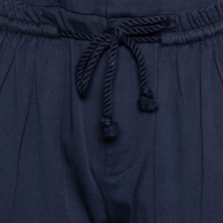 Pre Owned See by Chloe Navy Blue Straight Leg Cargo Pants M