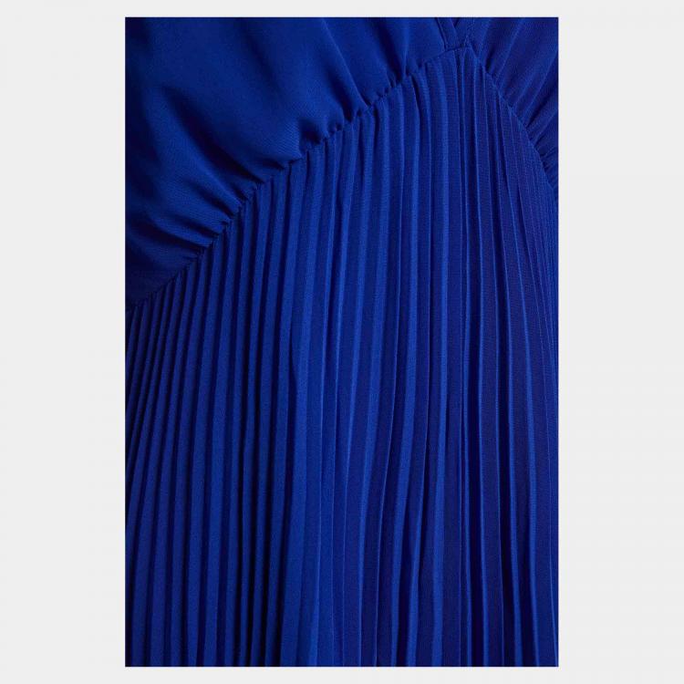 Pre Owned Self Portrait Polyester Maxi Dress 8