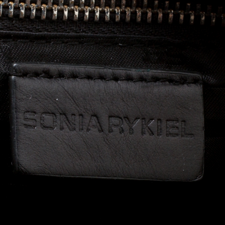 Pre Owned Sonia Rykiel Multicolor Striped Nylon Tote