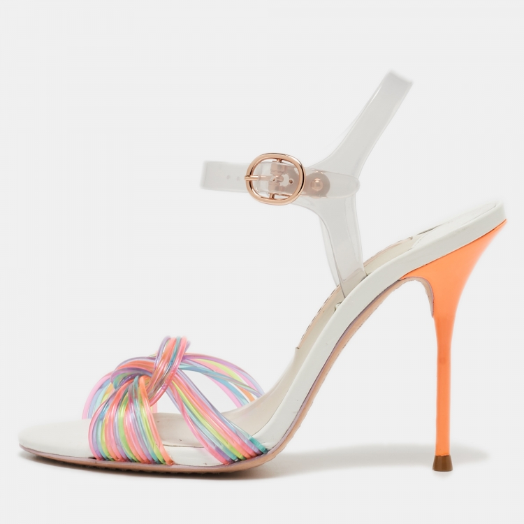 Sophia Webster Multicolor PVC And Jelly Coralie Ankle Strap