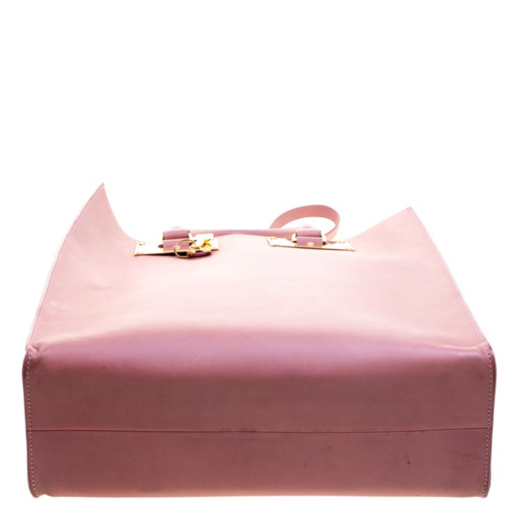 مملوكة مسبقًا Sophie Hulme Blush Pink Leather Albion Tote