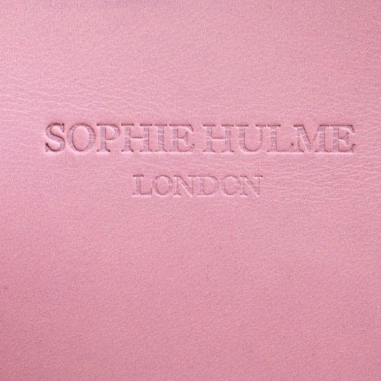 مملوكة مسبقًا Sophie Hulme Blush Pink Leather Albion Tote