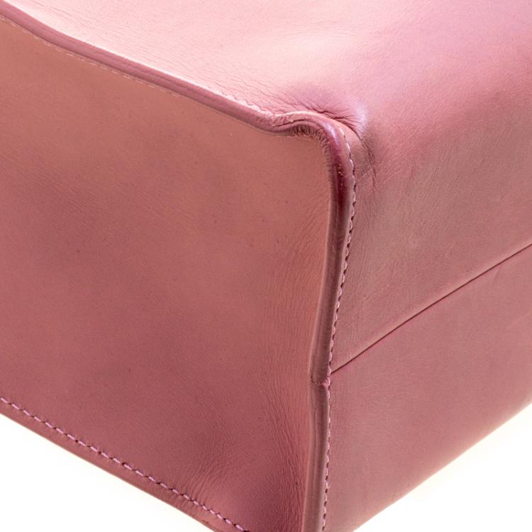 مملوكة مسبقًا Sophie Hulme Blush Pink Leather Albion Tote