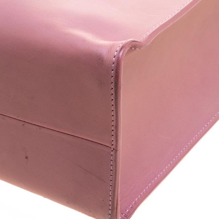 مملوكة مسبقًا Sophie Hulme Blush Pink Leather Albion Tote