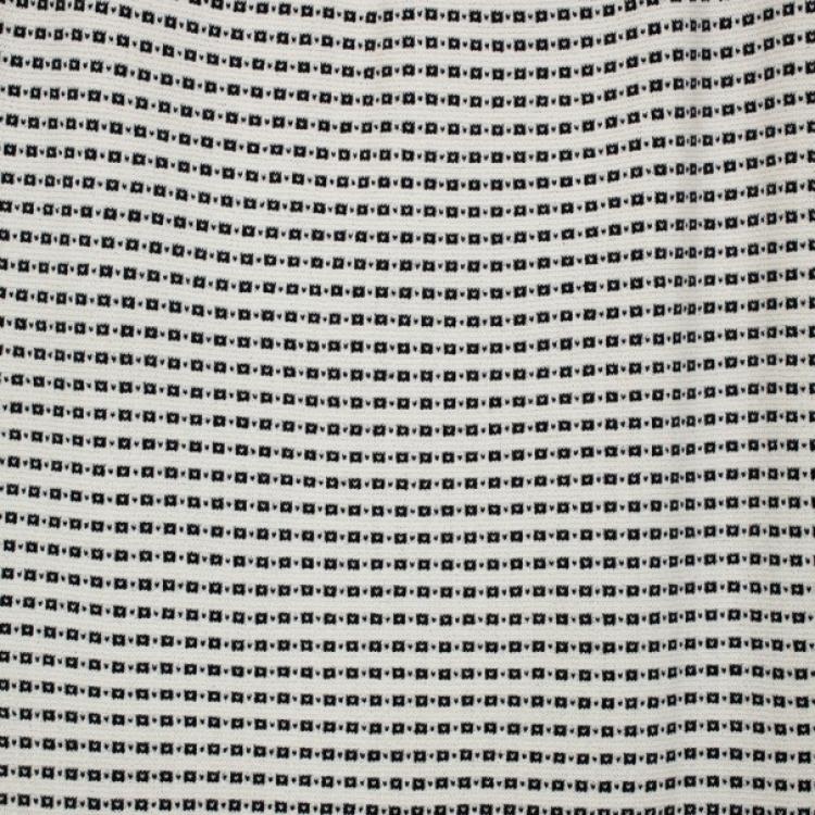 Pre Owned St. John Monochrome Knit Skirt M