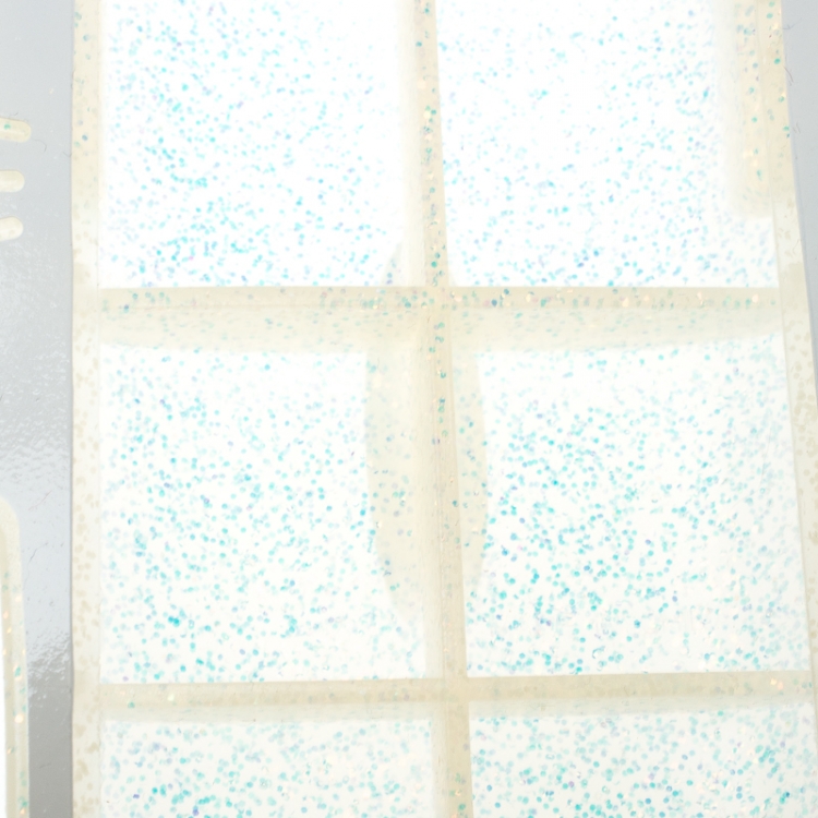 Pre Owned Stella McCartney White Glitter Rubber Shark iPhone 7 Case