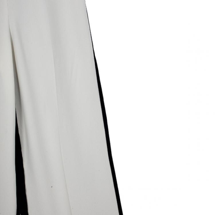 Pre Owned Stella McCartney Anna Stretch-Cady Velvet Jumpsuit S