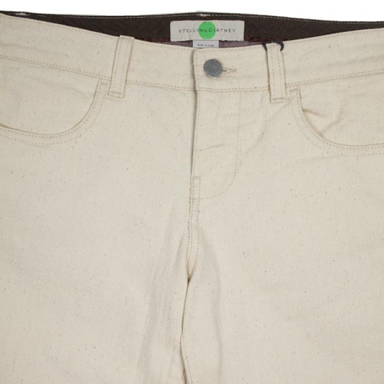 Pre Owned Stella McCartney Biodegradable Denim Jeans M