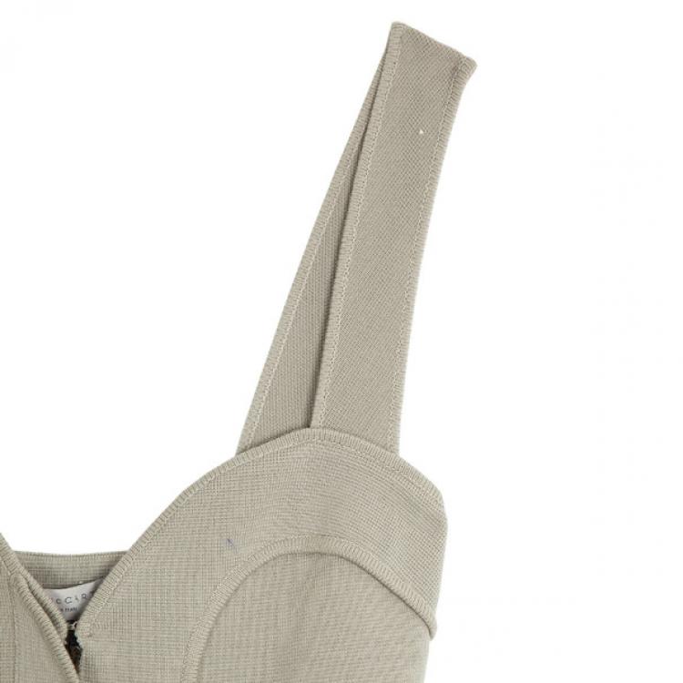 Pre Owned Stella McCartney Wool Stretch Utility Dress S