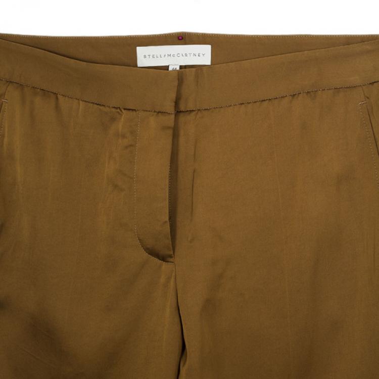 Pre Owned Stella McCartney Viscose Trousers M