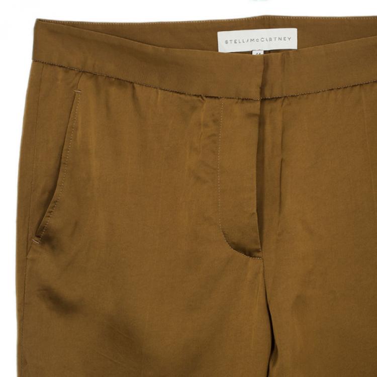 Pre Owned Stella McCartney Viscose Trousers M