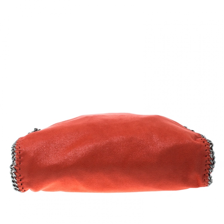 Pre Owned Stella McCartney Coral Faux Leather Small Falabella Tote