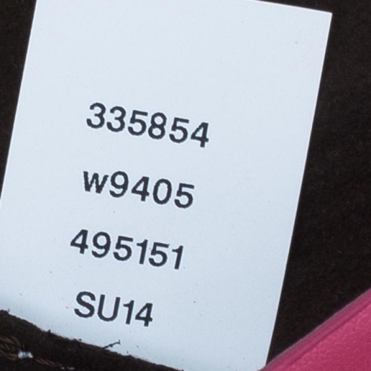 مملوكة مسبقًا Stella McCartney Pink Leather Beckett Clutch