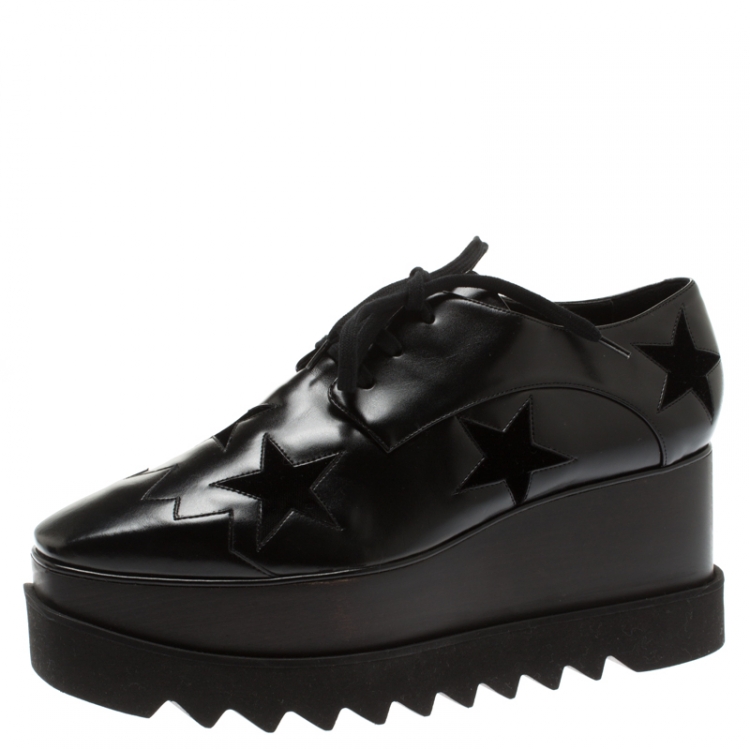 black elyse star shoes