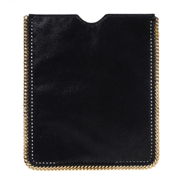 Pre Owned Stella McCartney Black Fallabella iPad Case