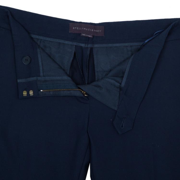 Pre Owned Stella McCartney Navy Trousers M