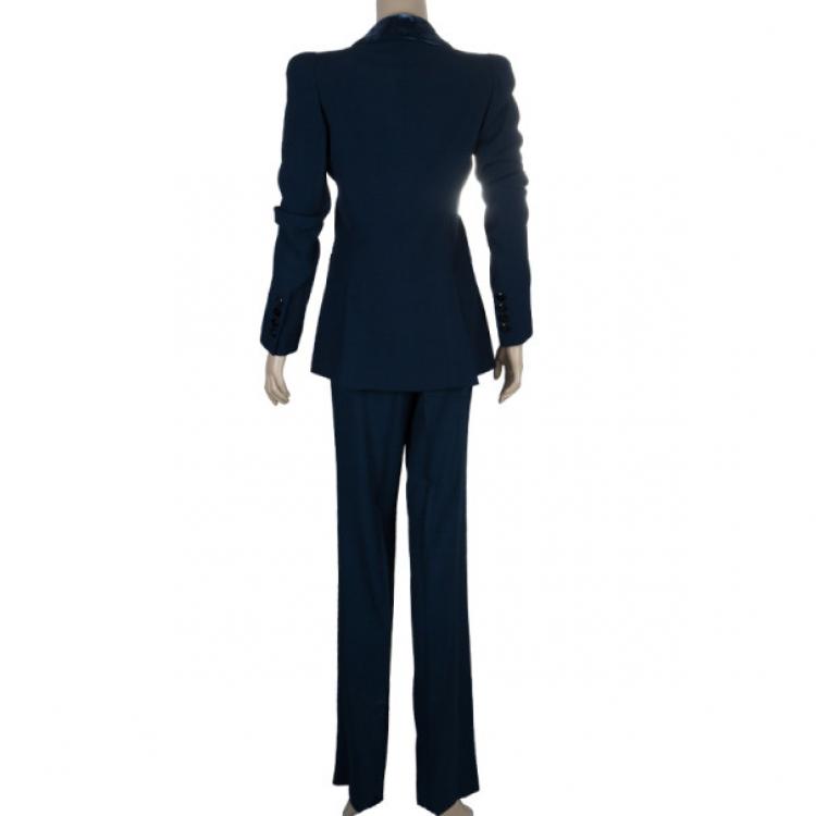 Pre Owned Stella McCartney Navy Suit M