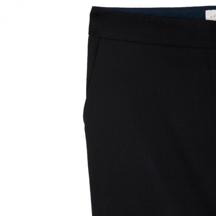 Pre Owned Stella McCartney Black Panel Trousers S