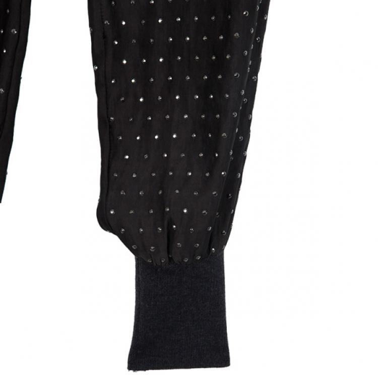 Pre Owned Stella McCartney Studded Harem Pants S