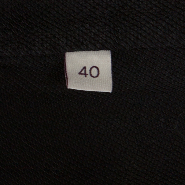مملوكة مسبقًا Stella McCartney Colorblock Melton Wool Blend Applique Detail Sabine Varsity Jacket S