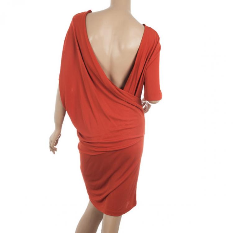 Pre Owned Stella McCartney Backless Stretch Short Dress M