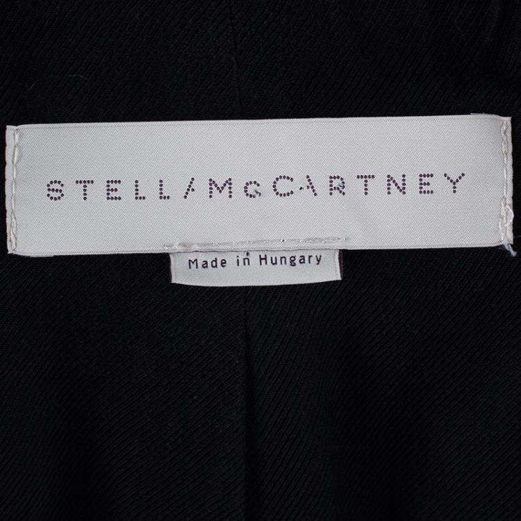 Pre Owned Stella McCartney Grey Shawl Lapel Blazer M