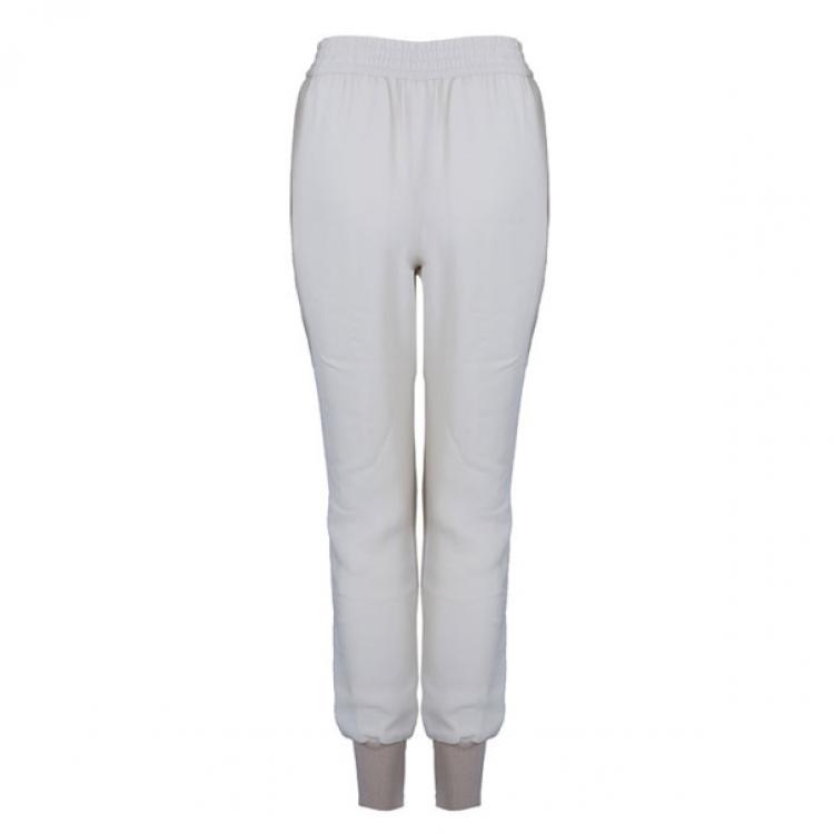 Pre Owned Stella McCartney Beige Casual Pants S