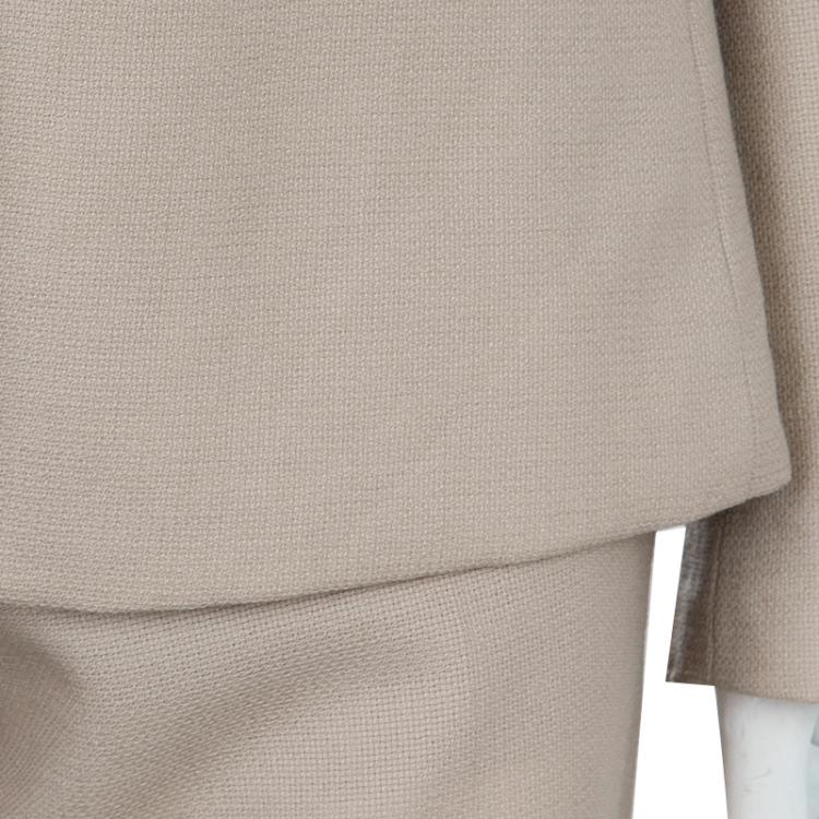 Pre Owned Stella McCartney Beige Pant Suit M/L