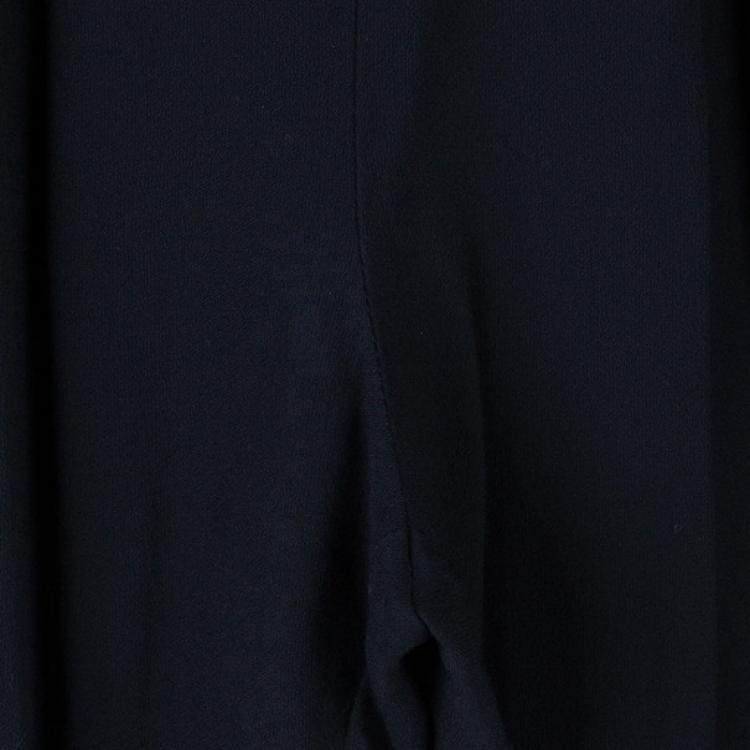 Pre Owned Stella McCartney Black Tapered Casual Trousers S