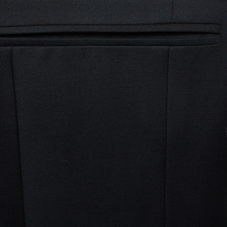 Pre Owned Stella McCartney Black Wool Single Breasted Blazer M