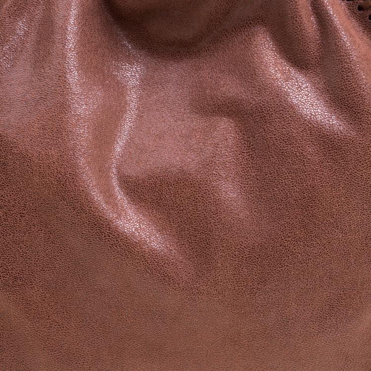 مملوكة مسبقًا Stella McCartney Copper Faux Leather Falabella Tote