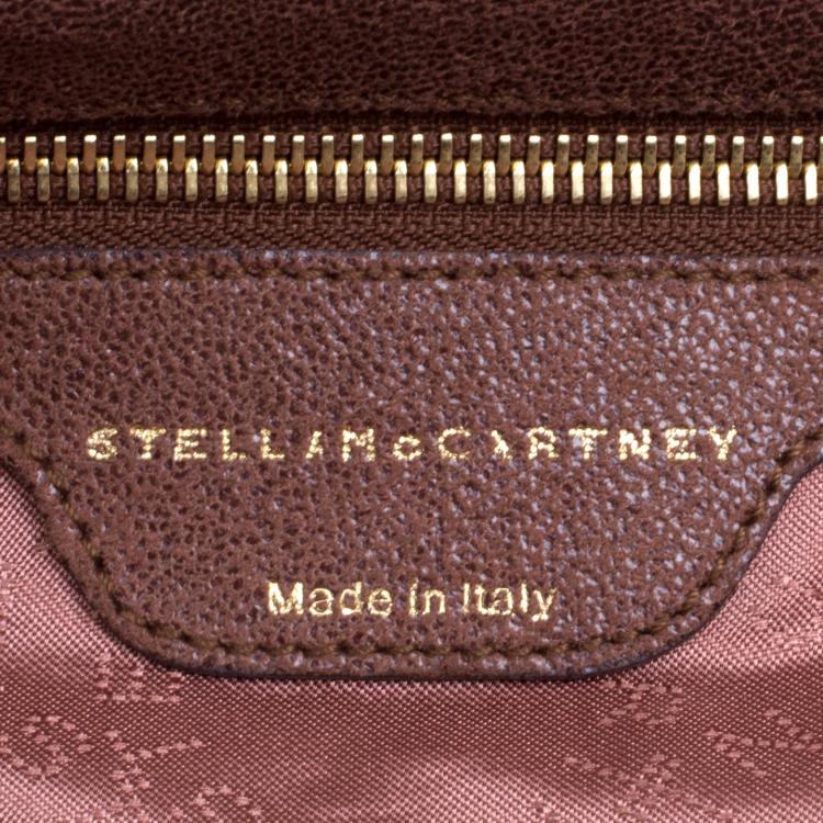 مملوكة مسبقًا Stella McCartney Copper Faux Leather Falabella Tote