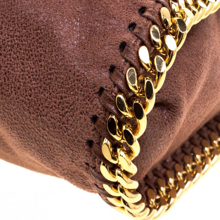 مملوكة مسبقًا Stella McCartney Copper Faux Leather Falabella Tote