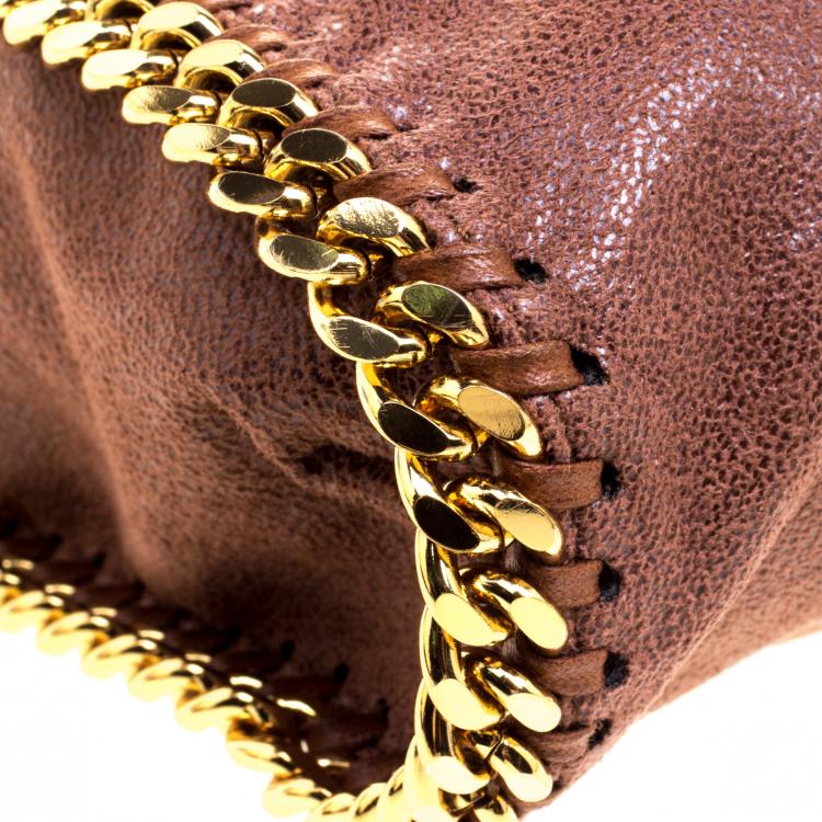 مملوكة مسبقًا Stella McCartney Copper Faux Leather Falabella Tote
