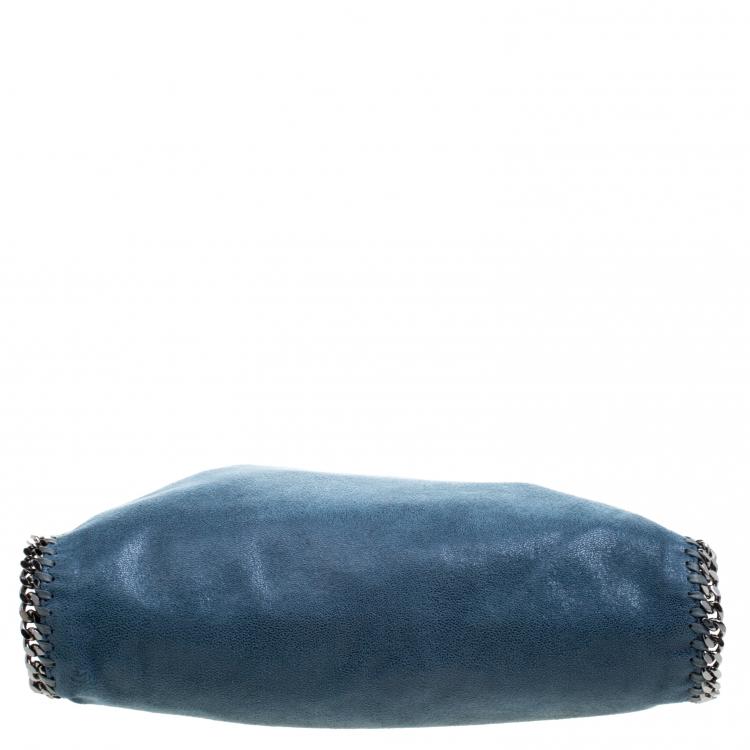 مملوكة مسبقًا Stella McCartney Blue Faux Leather Small Falabella Tote